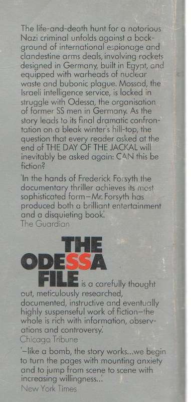 THE ODESSA FILE - FREDERICK FORSYTH (1973)