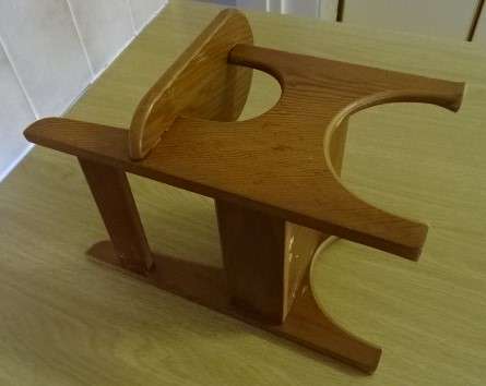KIDCRAFT VINTAGE WOODEN LUXE DOLLY CHAIR (HEIGHT 25 CM X WIDTH 14 CM)