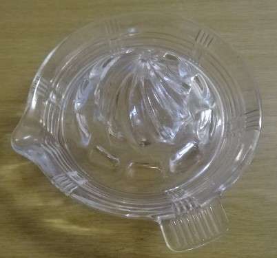 OLD GLASS CITRUS SQUEEZER