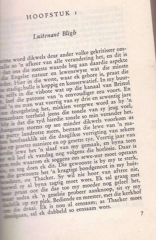 DIE MUITERY OP DIE BOUNTY - NORDHOFF & HALL (LIBRI REEKS 1963)