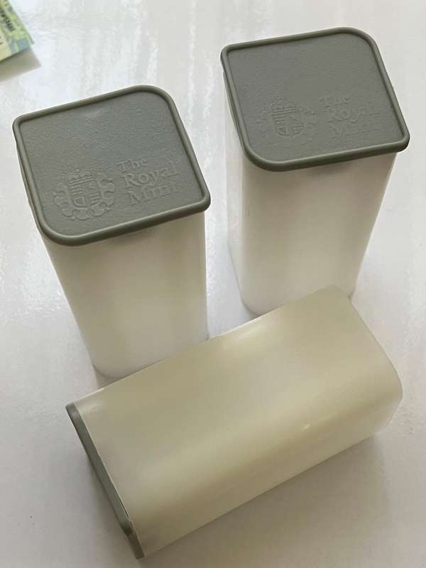 SILVER KRUGERRANDS AND OTHER SILVER COINS 1 OUNCE EMPTY TUBE (25 COIN TUBE)