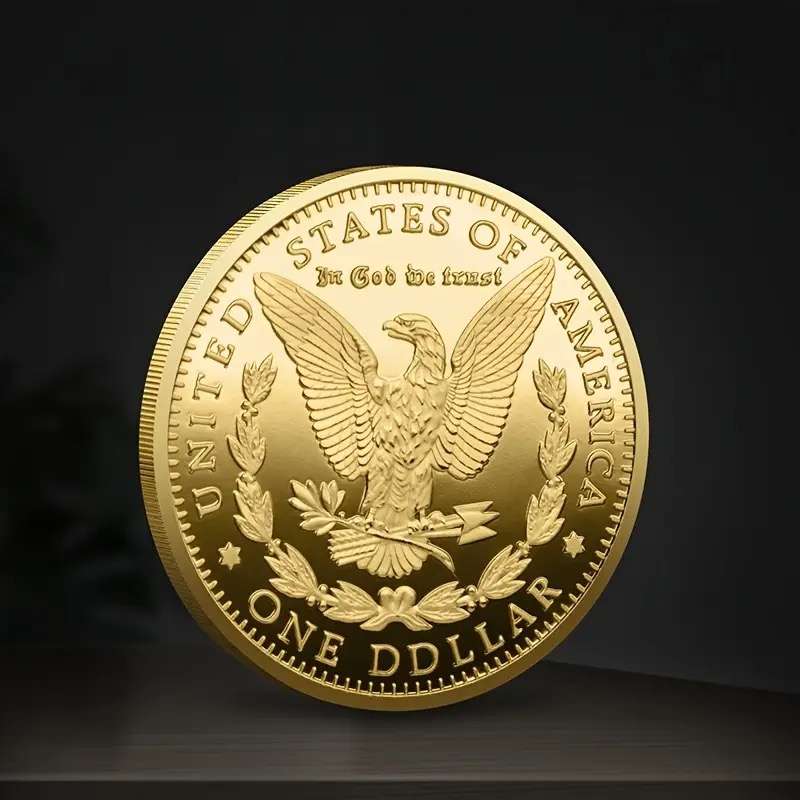 DONALD TRUMP 47 TH PRESIDENT COIN Gold Colour Collectible Medal, Perfect Gift Idea