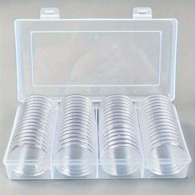 40mm COIN CAPSULES 40 mm FOR SILVER KRUGERRAND x 60 CAPSULES