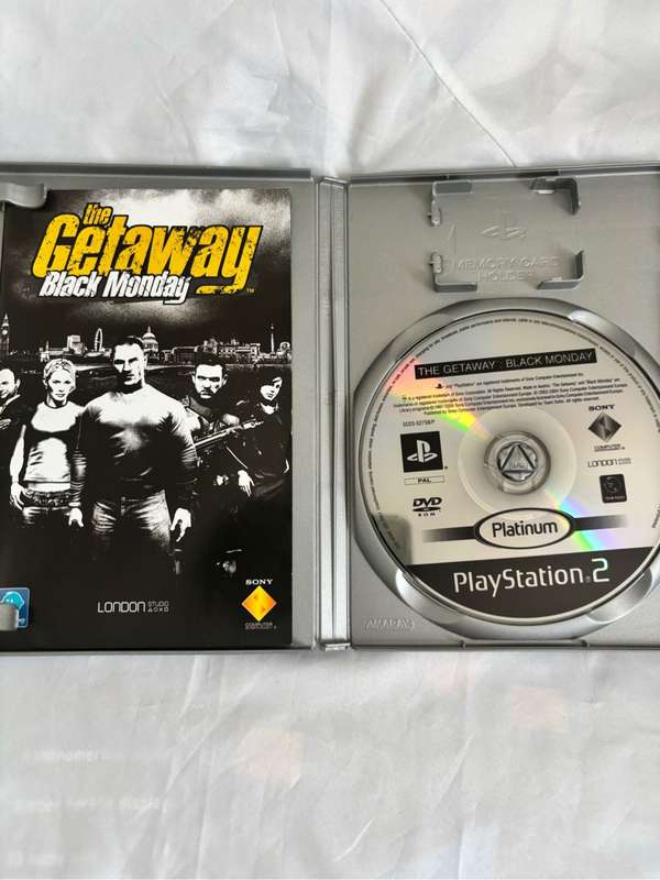 PS2 The Getaway Black Monday Game 2004