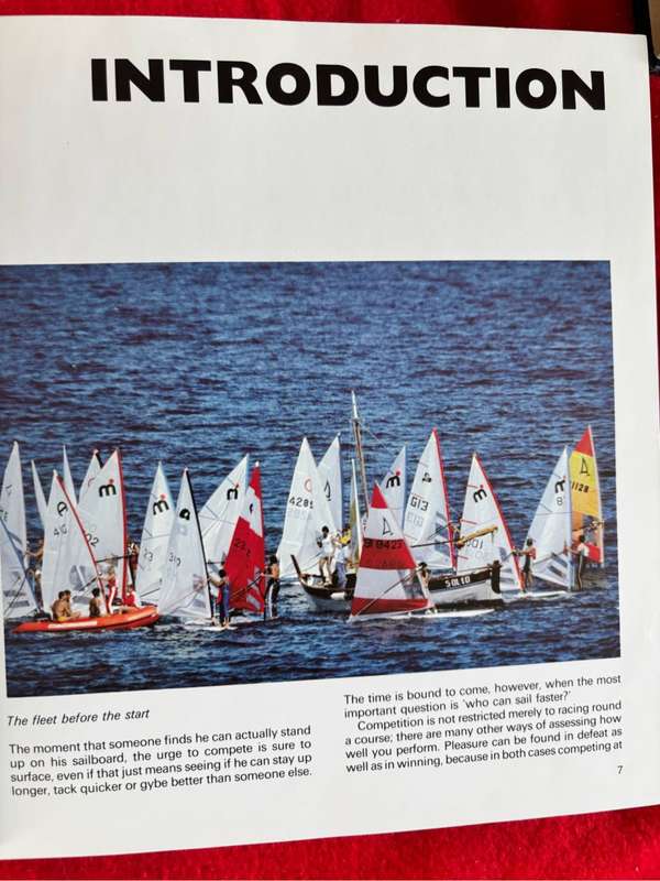 Windsurfing Racing Technique by Philip Pudenz, Karl Messmer Illustrated action photos