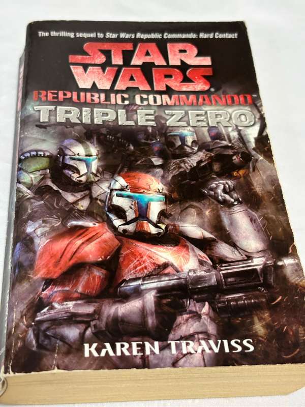 Book Star Wars Republic Commando Triple Zero Karen Traviss