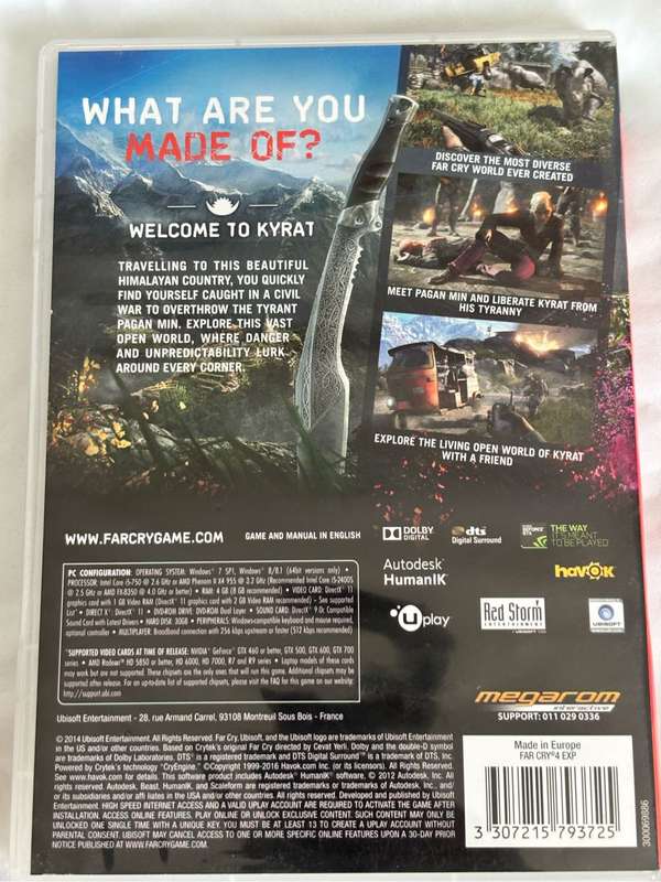 Far Cry PC Svd Rom 5 Discs Far Cry 2 Sealed,