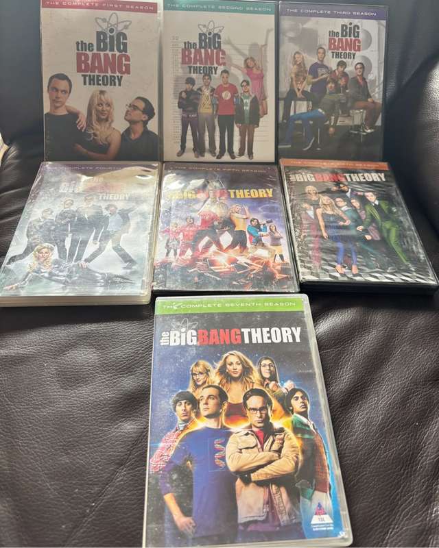 The Big Bang Theory TV Series Season 1 - 7 Collection