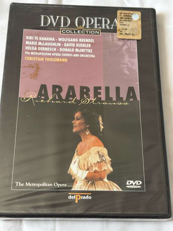 New DVD Opera Collection Lot 5, Macbeth, Arabella, Siegfried, Salome and Lelisir damore
