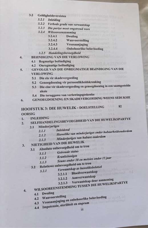 Inleiding tot die Suid-afrikaanse Familiereg 4de Uitgawe JA Robinson, S Human, A Boshof