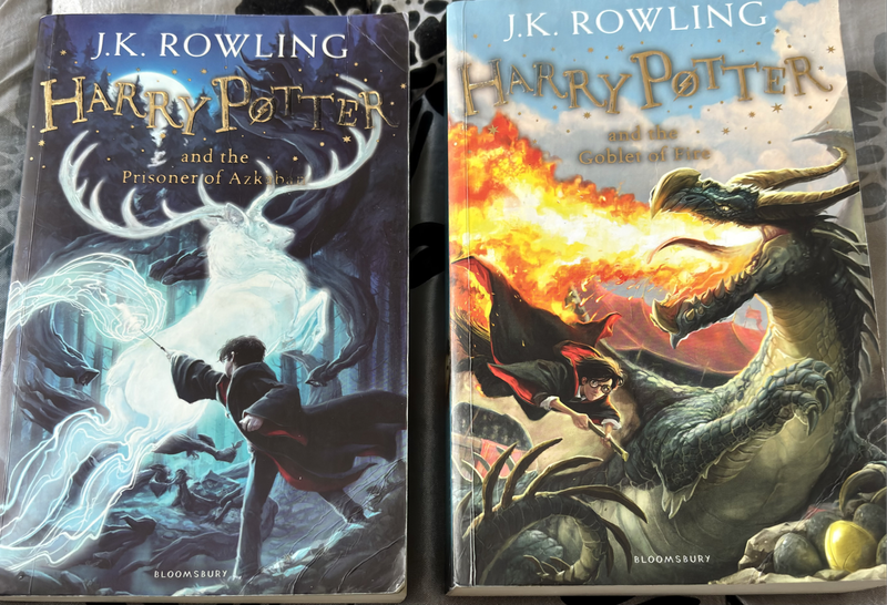 Harry Potter The Prisoner Of Azkaban & The Goblet of Fire 2014 Editions Paperback
