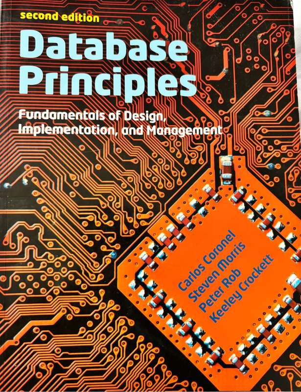 Database Principles 2nd Edition Carlos Coronel, Steven Morris, Peter Rob