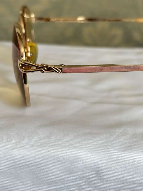 Japanese Made Eyewear Eyeglasses 130 Titanium Allergy Free Gold Frame Only