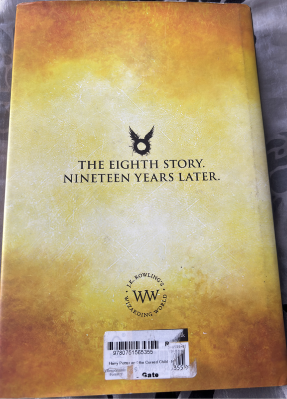 Harry Potter and the Cursed Child part 1 & 2 Special Rehearsal Edition Script 2016