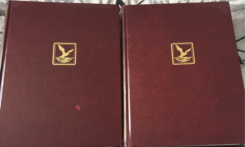 The Oxford Illustrated Dictionary 1st Edition Italy Volume 1&2