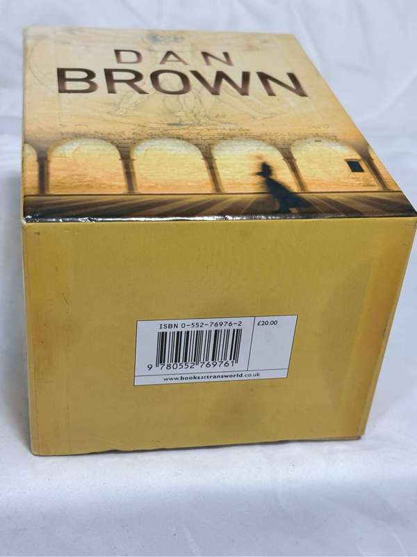Dan Brown 4 Books in Box Digital Fortress, Davinci Code, Deception Point Angels and Demons