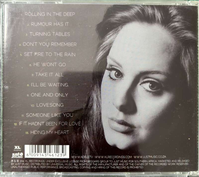 4 Music CD Lot, Adele, Alicia Keys, Annie Lennox & Christina Aguilera
