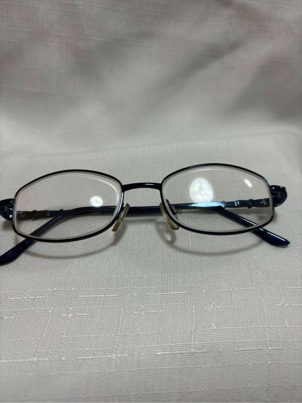 Eyewear Frame Metal Blue beautiful design