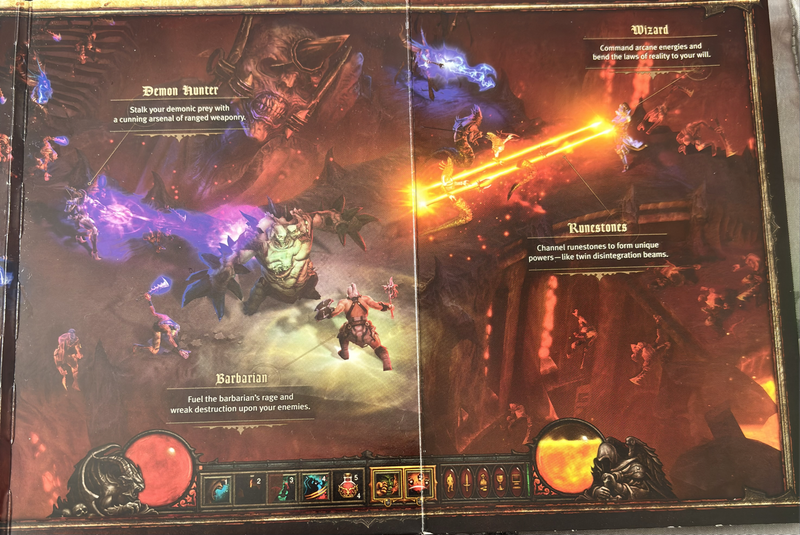 Diablo 3 Big Box with Game plus manual and two cards