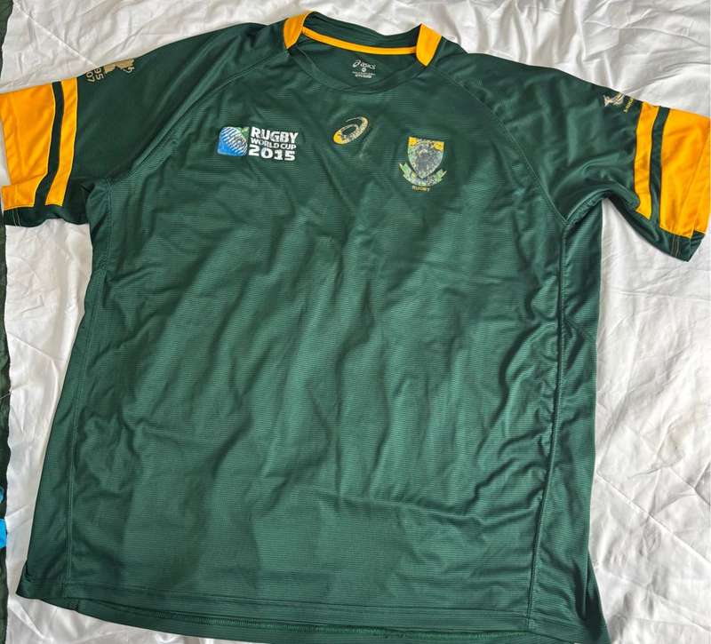 Springbok Rugby World Cup 2015 Jersey size 4xl