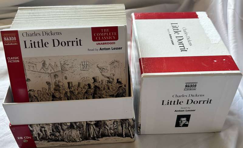 28 CDs Charles Dickens Little Dorrit The Complete Classics Read by Anton Lesser