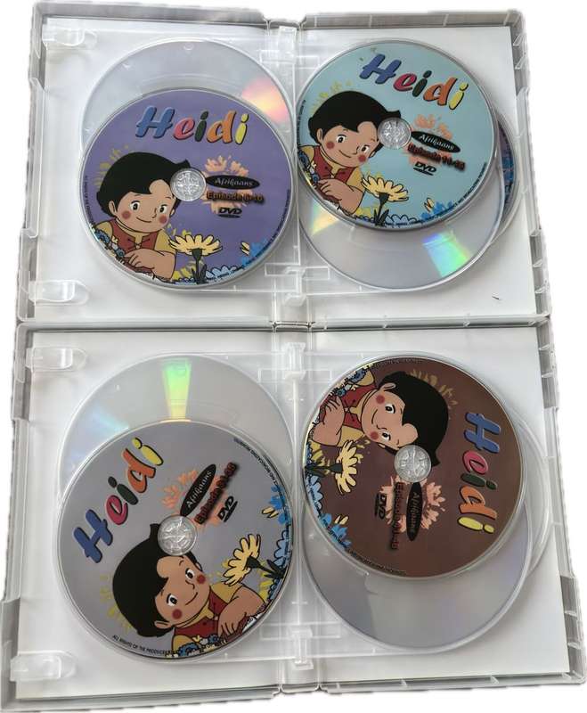 DVD Movies Heidi Die Volledige Reeks Episode 1-52 Collectable Rare