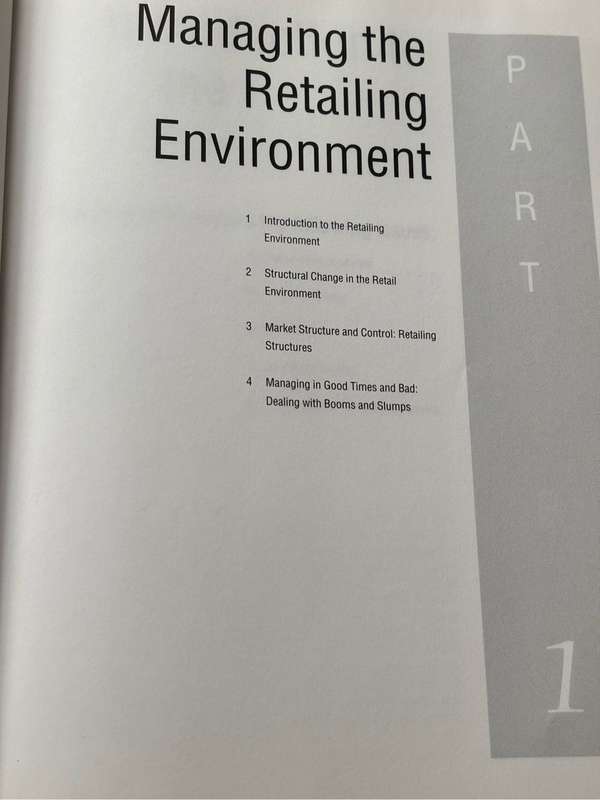 Retailing: Environment & Operations by Andrew J Newman and Peter Cullen