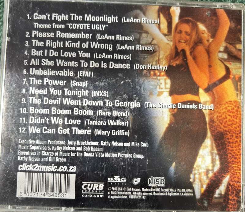Music  Collectable x 2 CDs Movie Soundtrack Coyote Ugly & Love Actually
