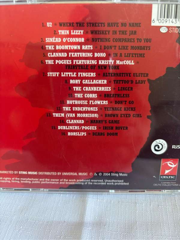 Import Greatest Irish Bands CD and DVD