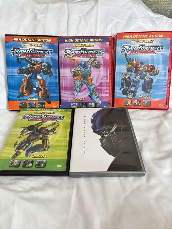 Transformers Amada 2006 Volume 1, 2, 5, 6 and DVD 2 Disk Special Edition 2007