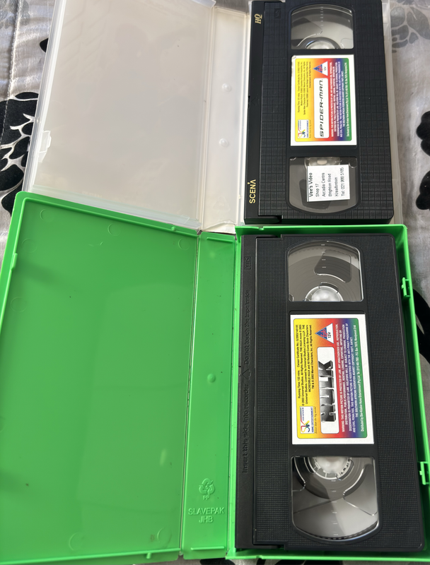VHS Spider-man & Hulk