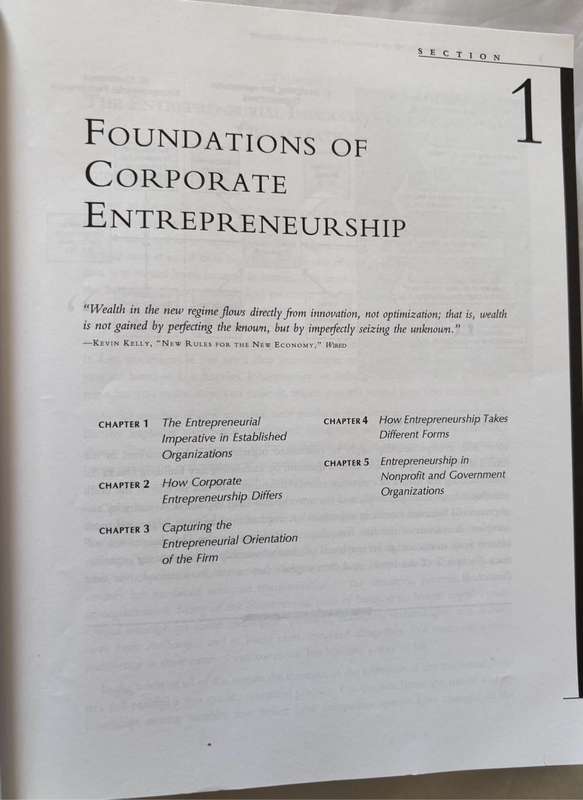 Corporate Innovation & Entrepreneurship 3rd Edition Donald F Kuratko, Michael H Morris