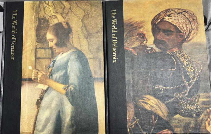 Art The World of Vermeer 1632-1675 & Delacroix 1798-1863