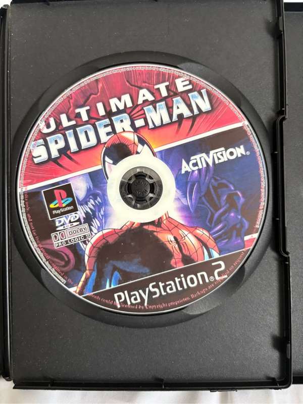 PS2 Ultimate Spider-Man and World Soccer Winning Eleven  Combo