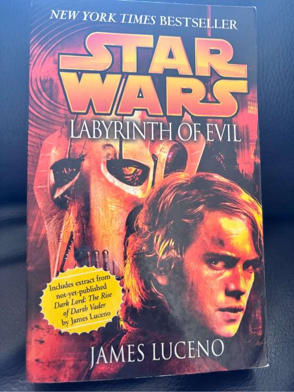 Star Wars Labyrinth of Evil 2004 book