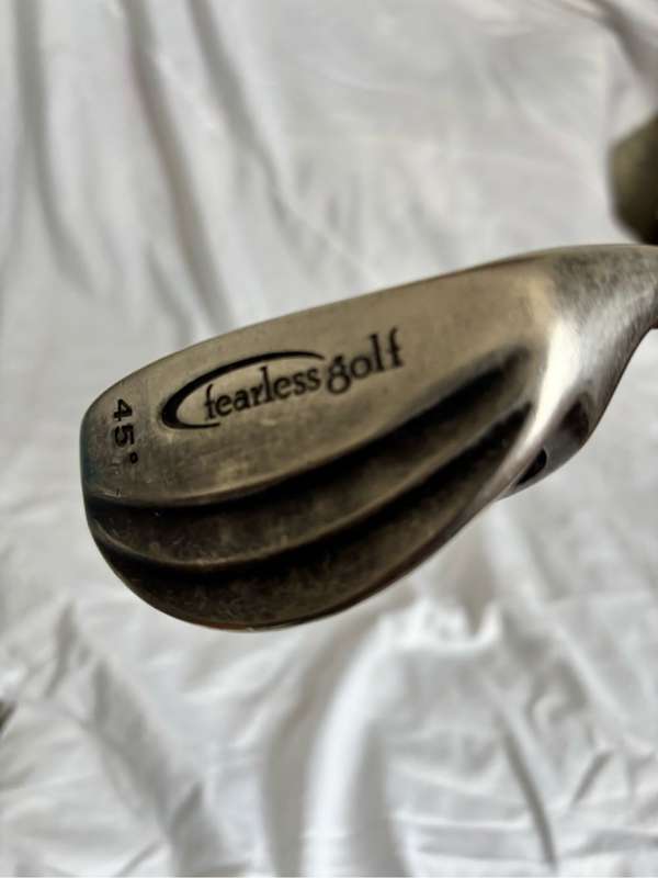 Golf Mens Chipper Fearless Golf lazer 45 degree iron