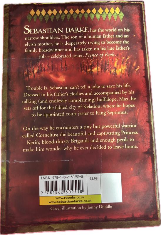 Sebastian Darke x 2 Prince of Fools & Prince of Explorers Paperback