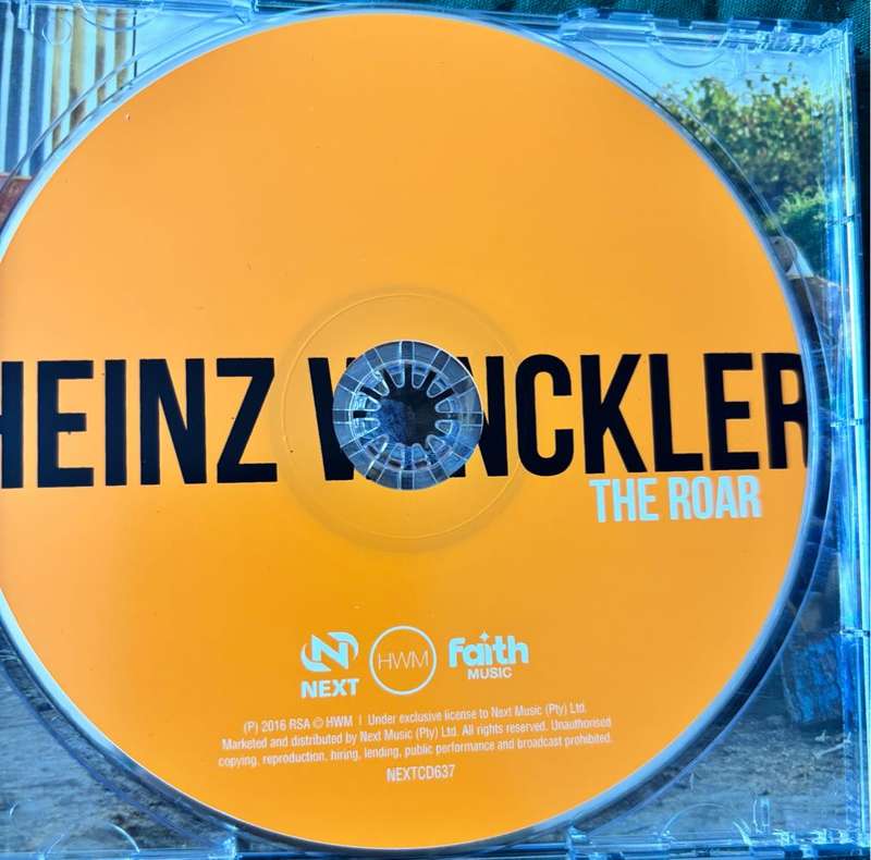 Heinz Winkler Autographed Signed Geteken The Roar CD