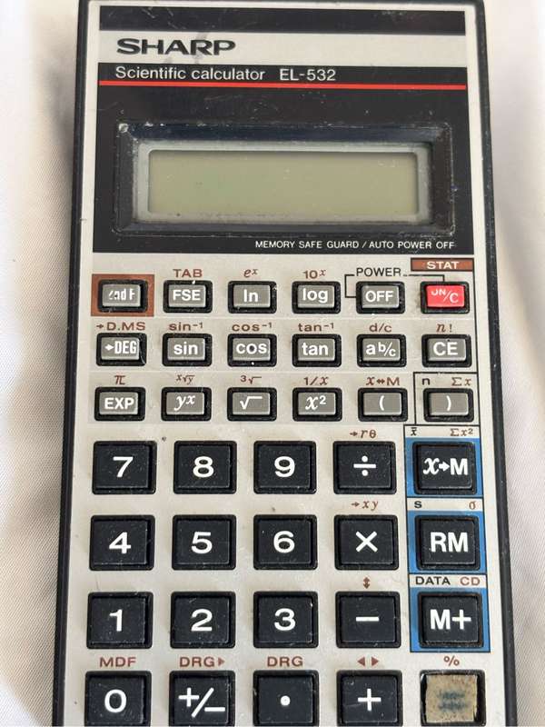 Sharp EL-532 Scientific Calculator