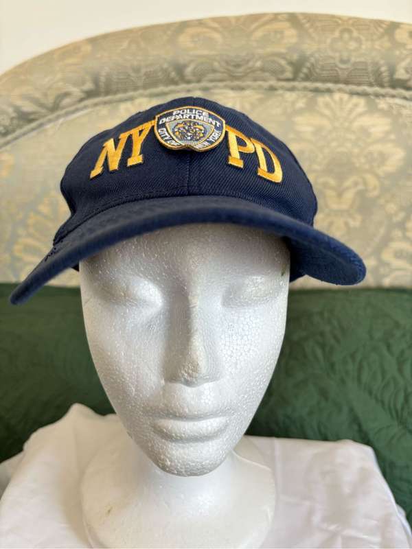 New York Police Department Baseball Cap Vintage