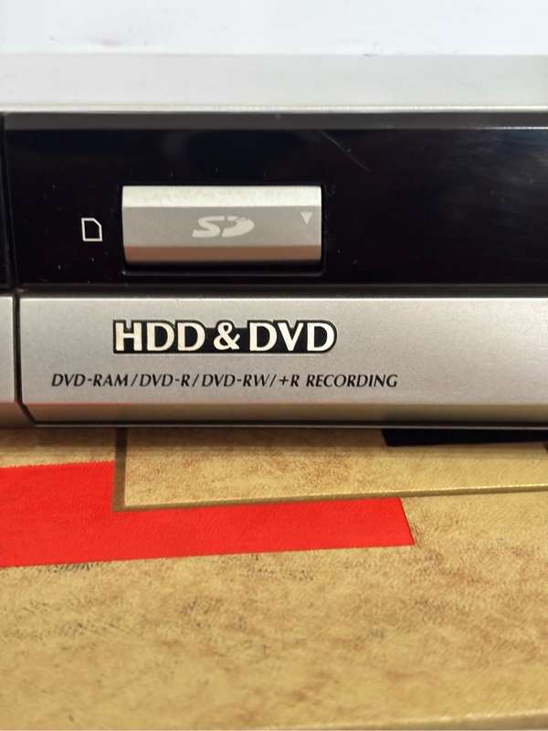 Panasonic DMR-EH50 Hard drive without remote control