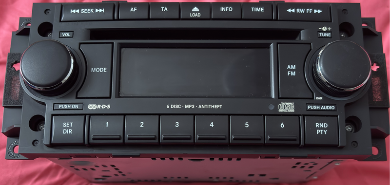 Jeep Chrysler OEM 6 Disc car CD model PO5064363AA Radio