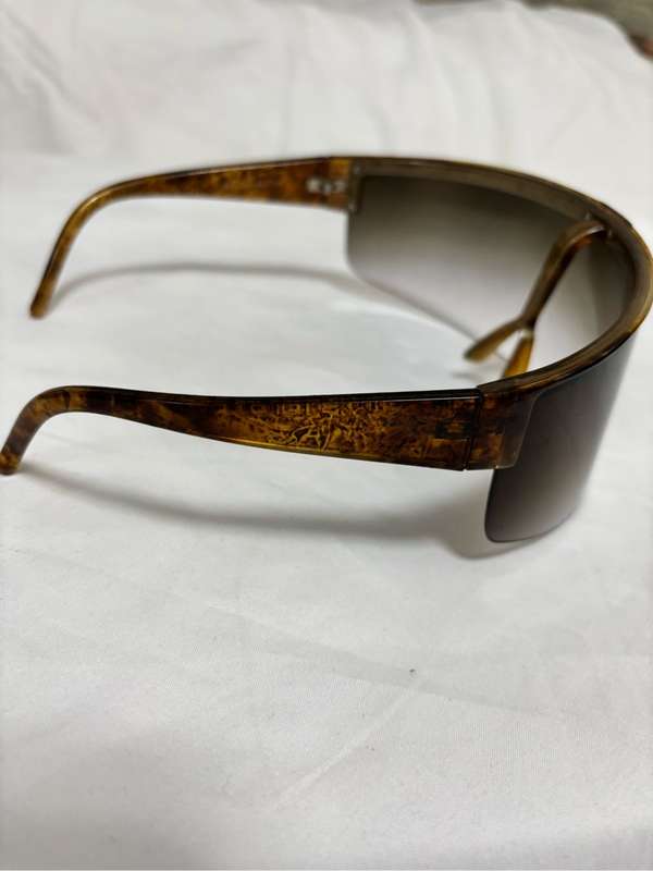 Michel Goujon Paris Sunglasses Unique Design Brown