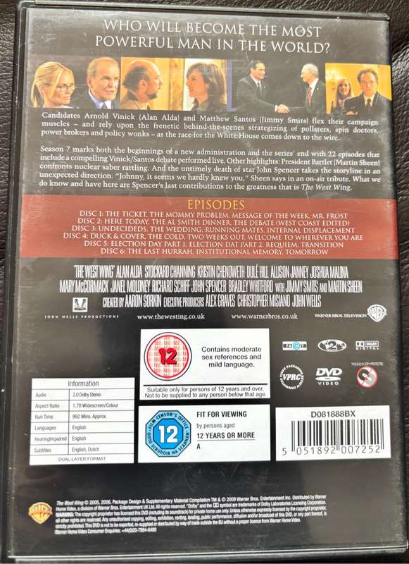 TV Series x 4, The Tudors, Modern Family, West Wing & Breaking Bad