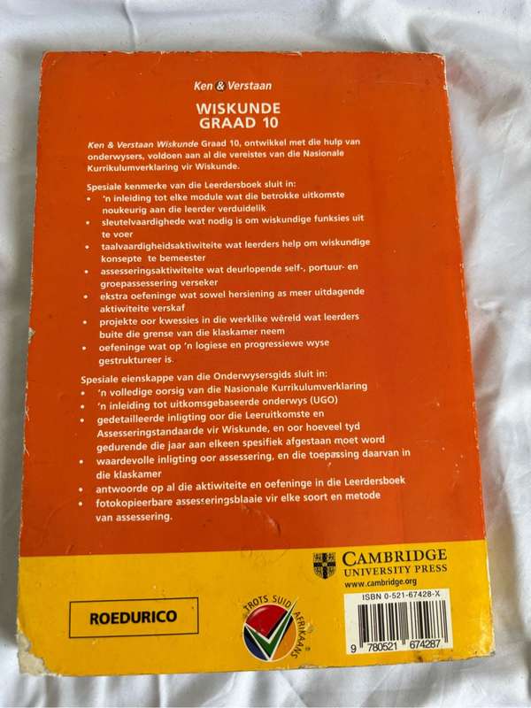 Wiskunde Graad 10 Leerdersboek by Busisiwe Goba , Daan van der Lith