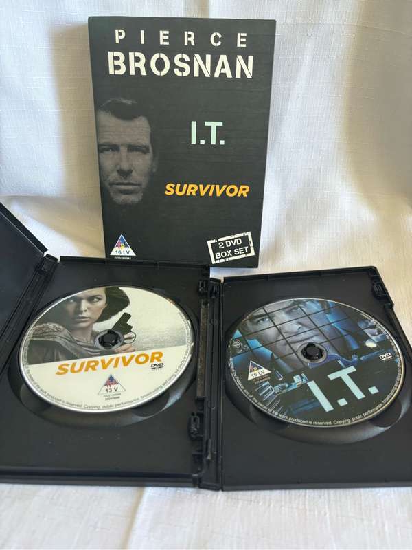 DVD Double Pierce Brosman IT and Survivor