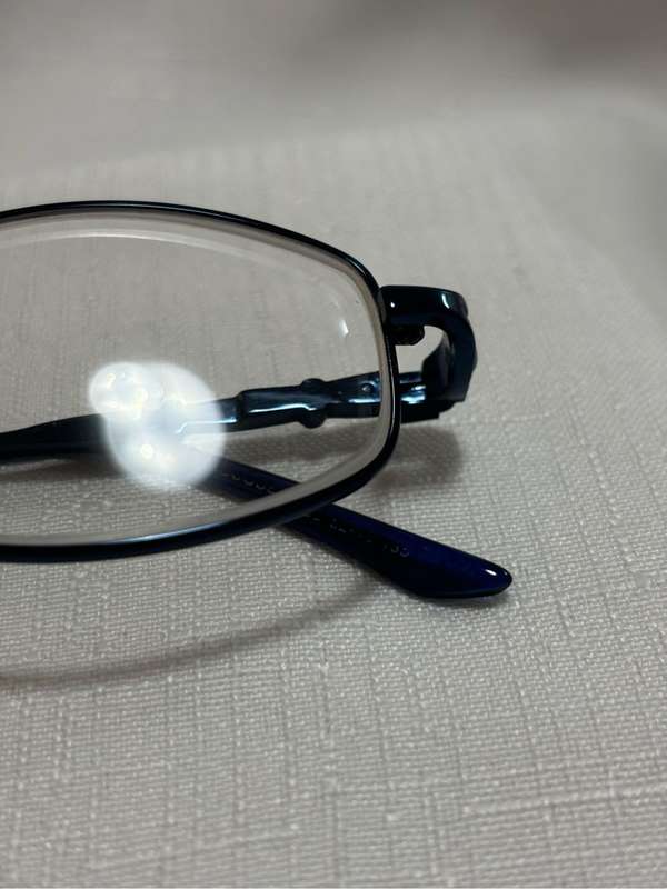 Eyewear Frame Metal Blue beautiful design