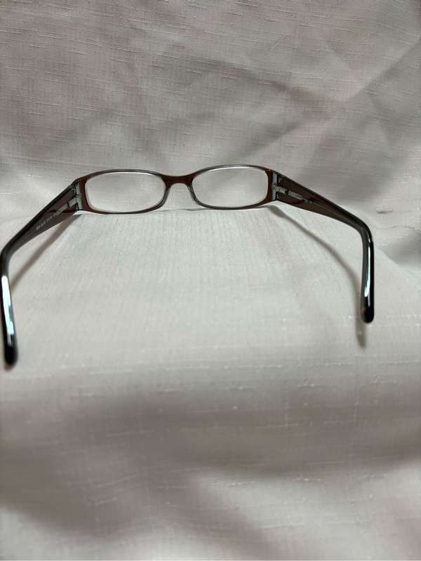 Orion Eyeglass Frame Brown Plastic Frame Gold Name on Sides 51[]16 135