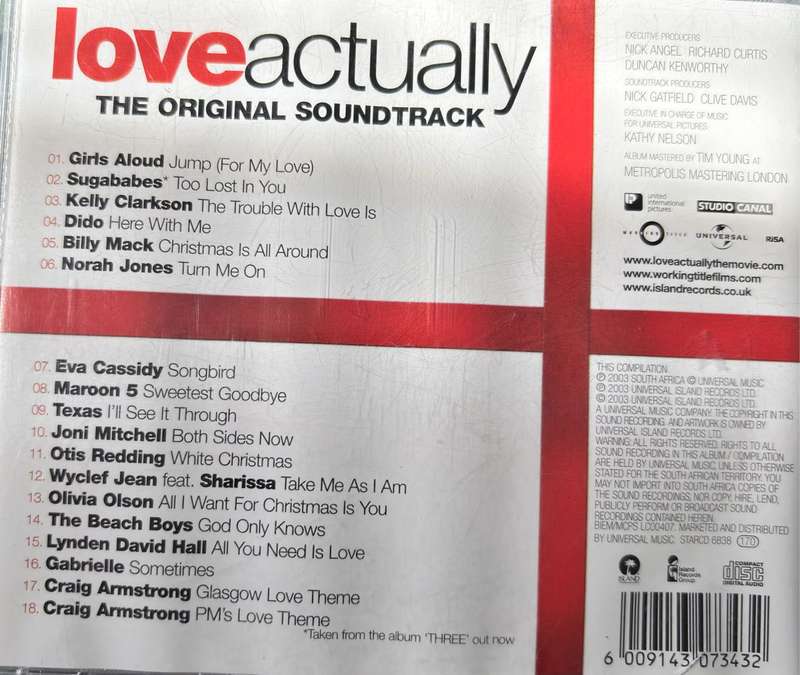 Music  Collectable x 2 CDs Movie Soundtrack Coyote Ugly & Love Actually