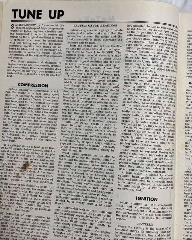 Motors Auto Repair Manual 1935-1948 Rare Collectable car